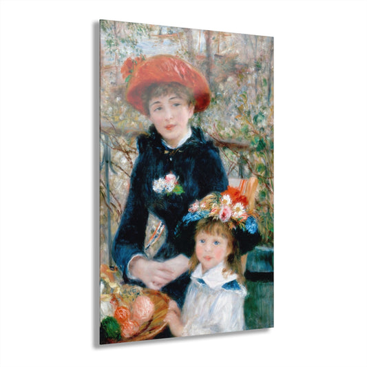 Two Sisters Acrylic Prints (French Cleat Hanging)