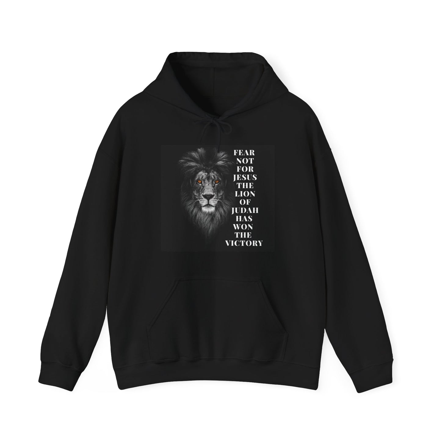 Lion of the Tribe of Judah Hoodie - Christian Faith Sweatshirt