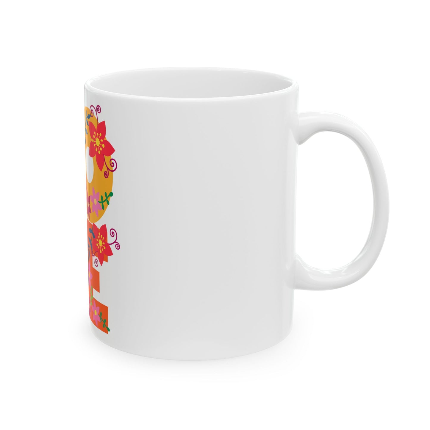 Mug -LOVE Floral Mug