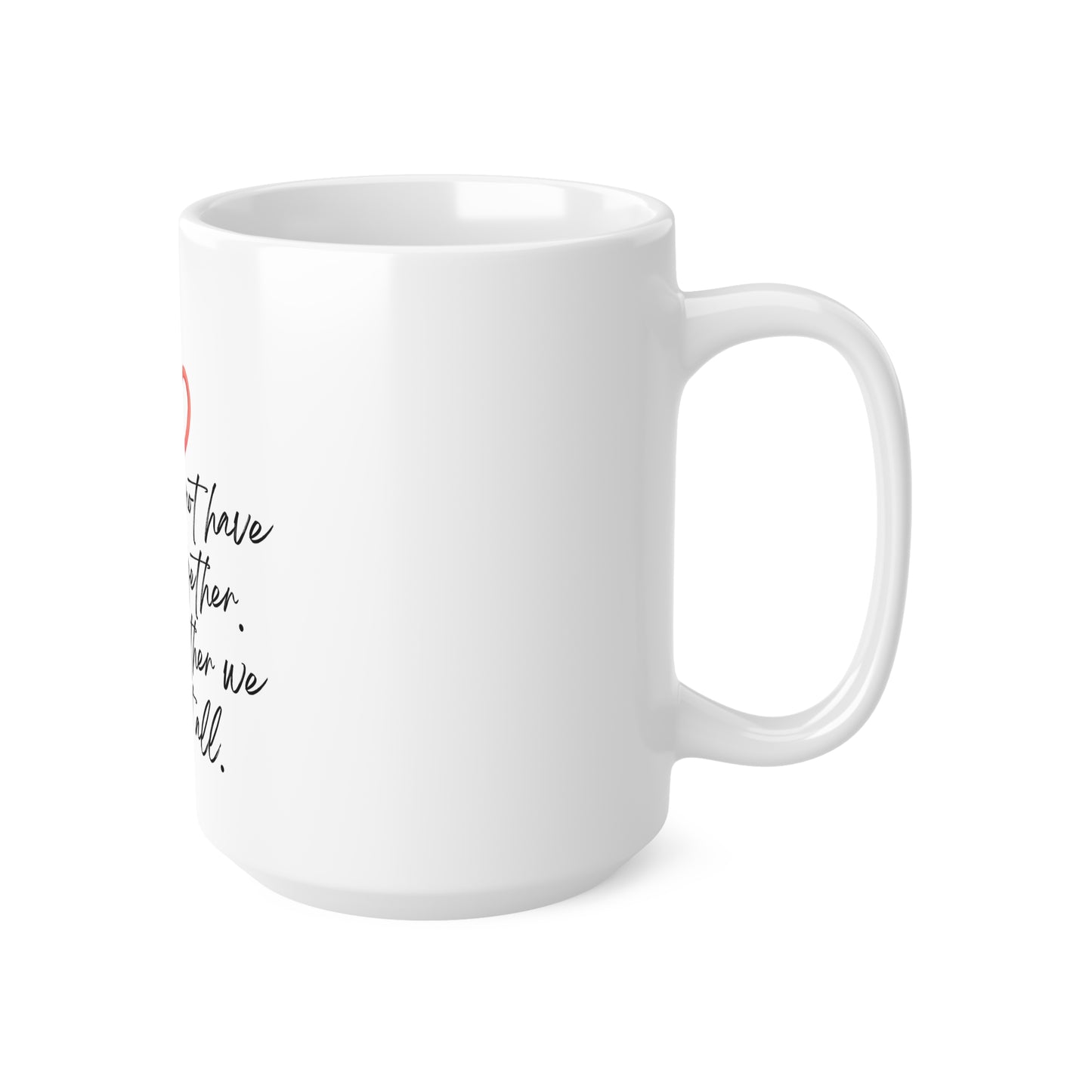 Intertwined Hearts Couples Mug