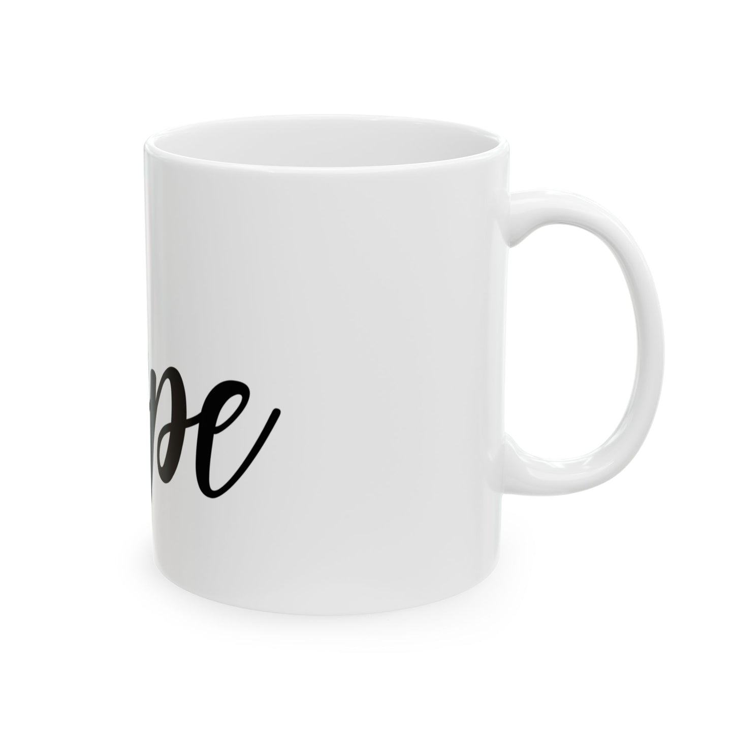 Inspirational Mug - Hope Breast Cancer Survivor