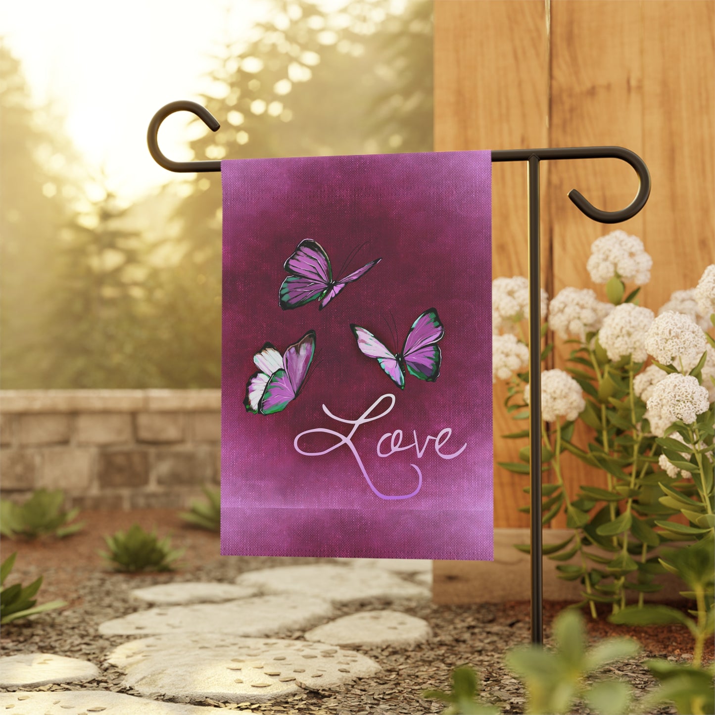 Regal Butterflies Garden & House Banner