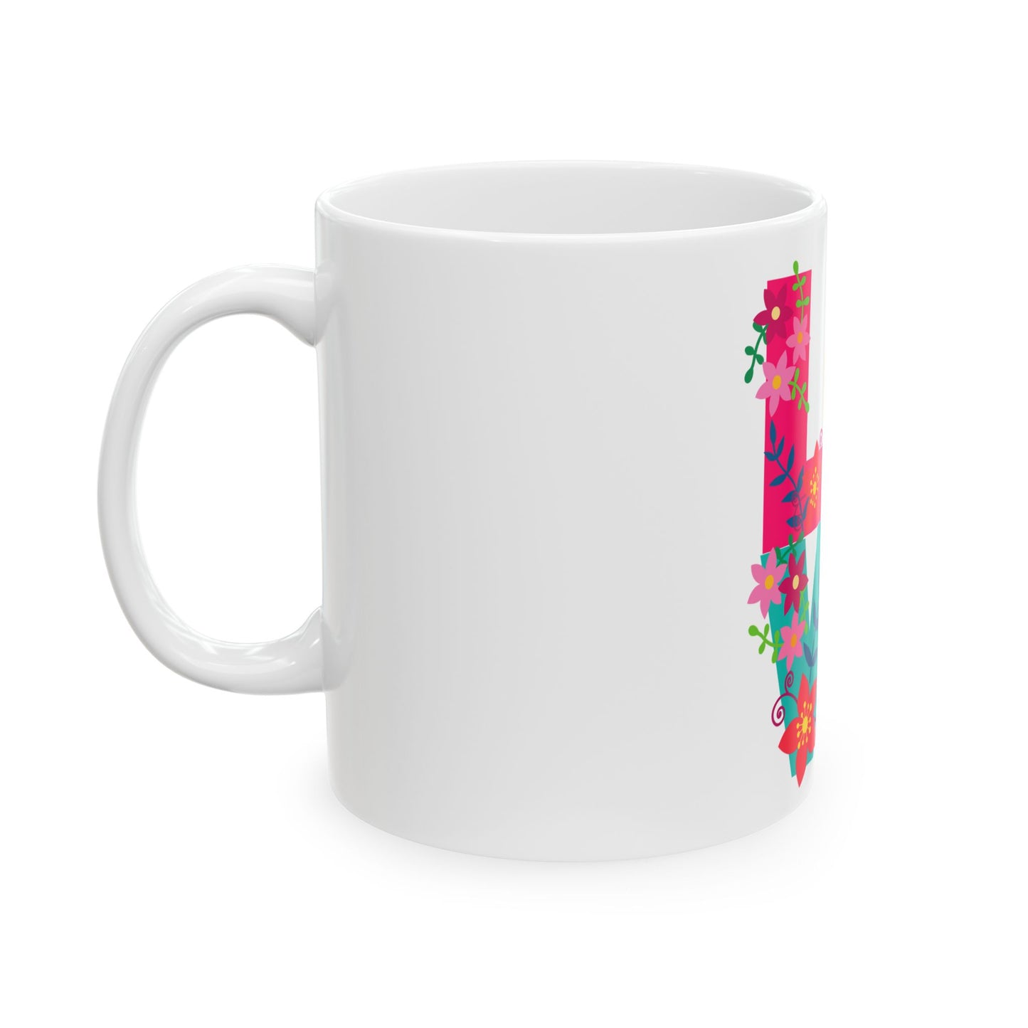 Mug -LOVE Floral Mug