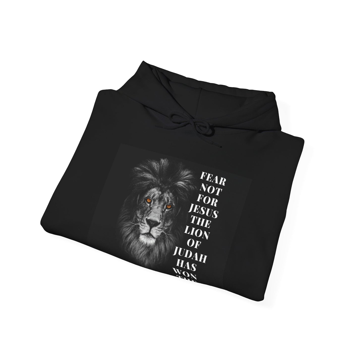 Lion of the Tribe of Judah Hoodie - Christian Faith Sweatshirt