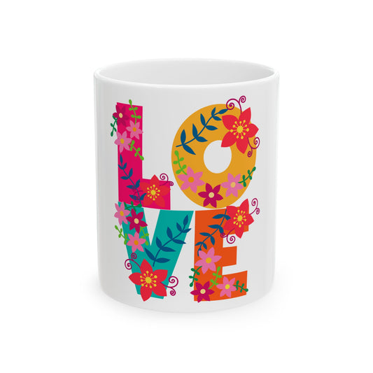 Mug -LOVE Floral Mug